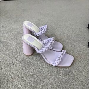 Dolce Vita Lavender Braided Heels